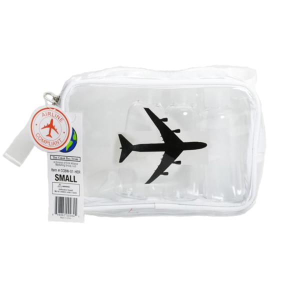 Wholesale Clear Toiletry Bags - Clear Make Up Bags in Bulk