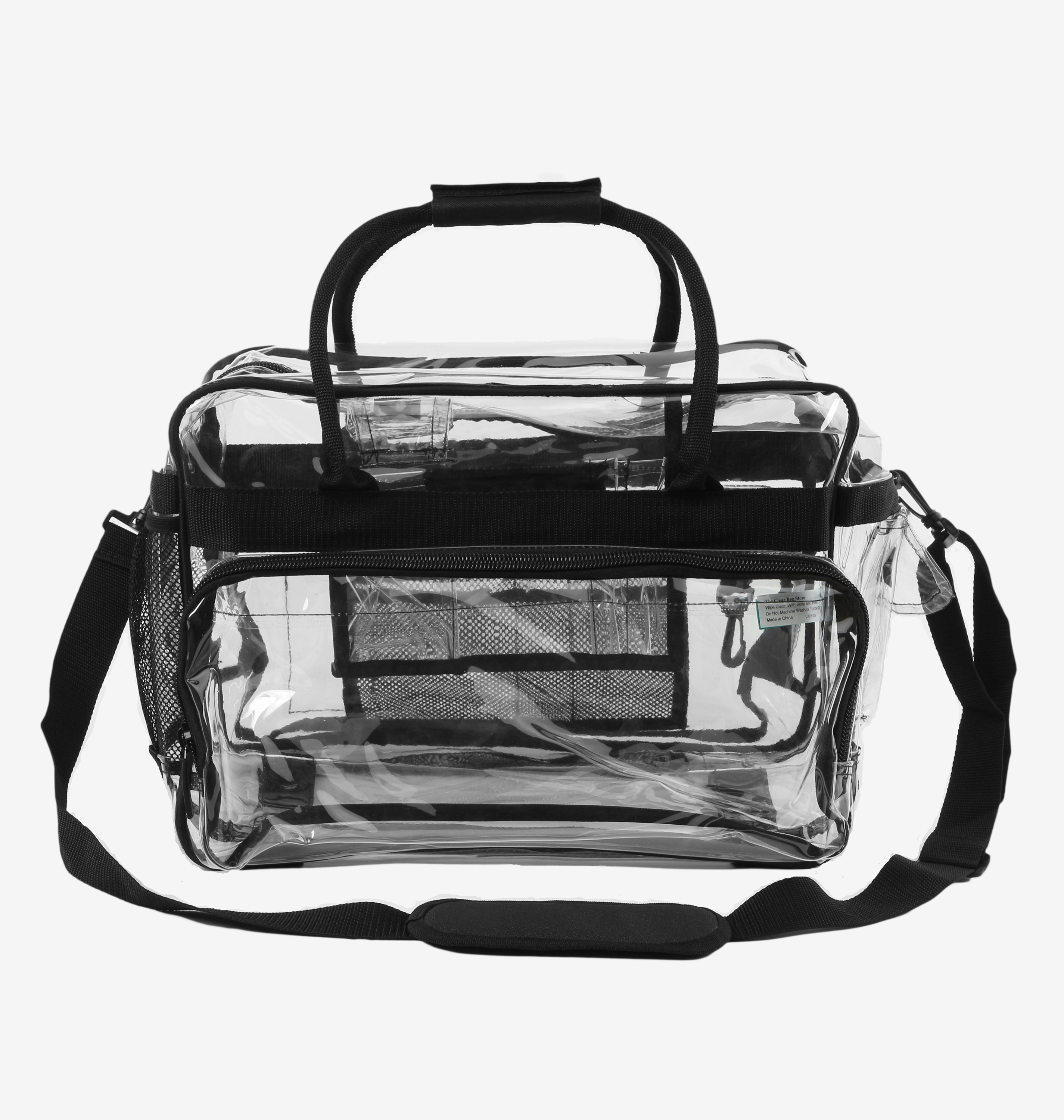 travel size clear bag