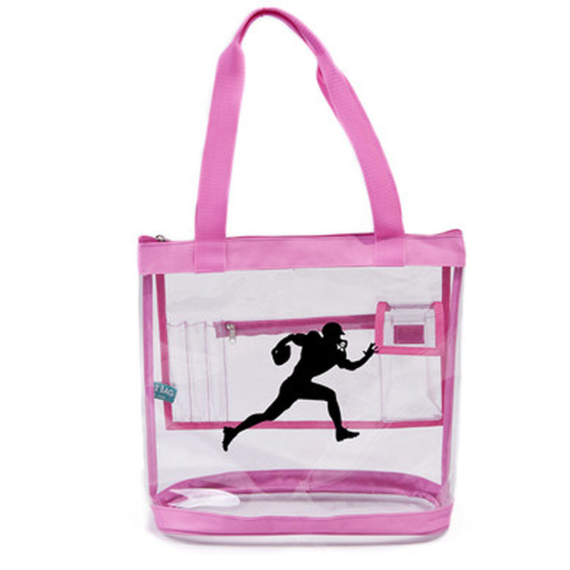 wholesale nfl clear tote bags